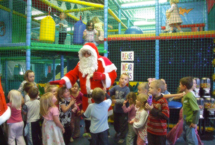 Christmas Party at MB's Fun House